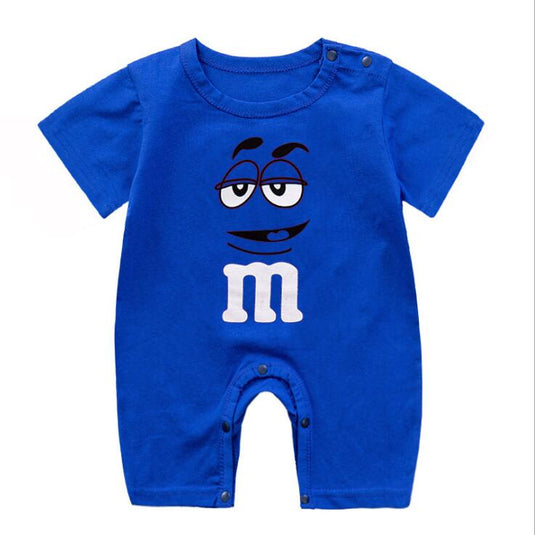 Baby summer clothes, short, one piece, cute picture, all colors