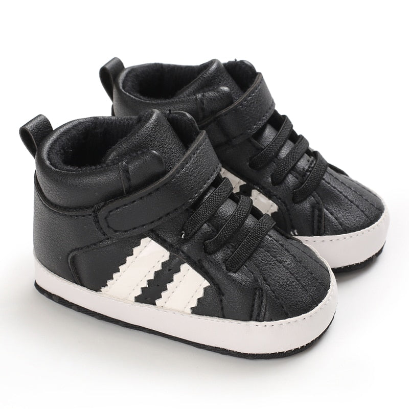 Load image into Gallery viewer, Baby shoes for newborn boys walking shoes lumbar soles anti slip
