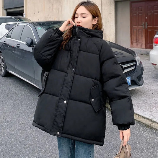 A very beautiful bomber jacket suitable for winter and snow days