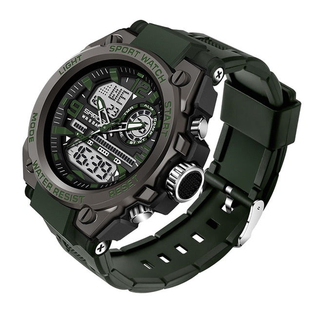 Load image into Gallery viewer, SANDA 2022 Men's Watches Top Brand, Sport Watch, Water Resistant 10_colors
