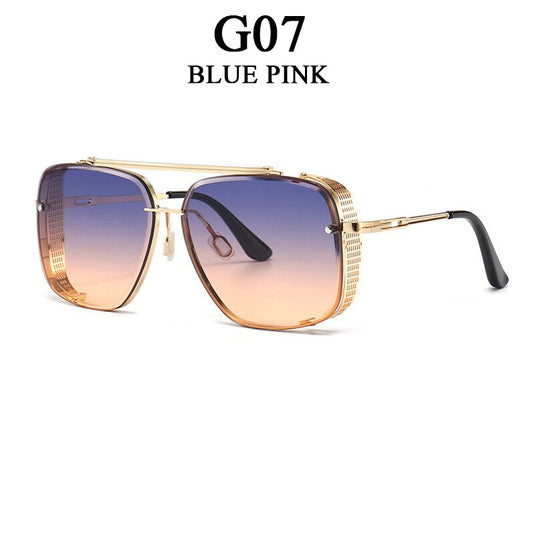 luxury sunglasses for men Eye protection lenses square lenses Made of the finest materials