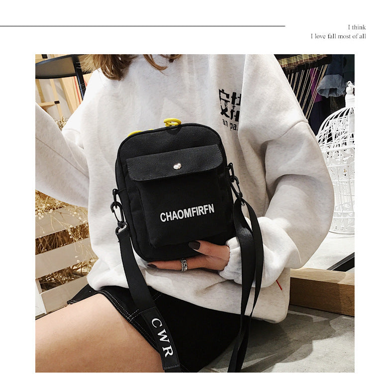 Load image into Gallery viewer, Small women's bags Putting money, mobile and your things while traveling Made of cloth
