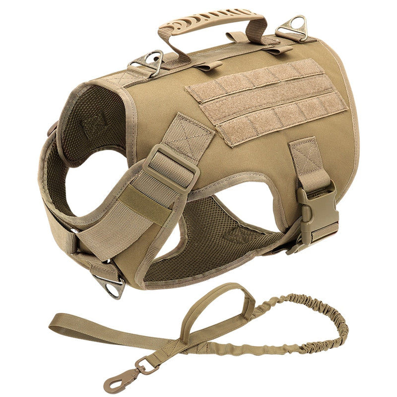 Load image into Gallery viewer, Vest and dog collar suitable for pet dogs and hunting dogs with a suit tied from the waistcoat by means of a rope
