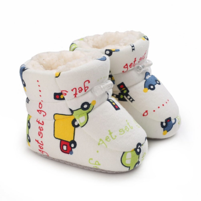 Load image into Gallery viewer, Newborn baby shoes. From the age of 18m_0m warm for winter
