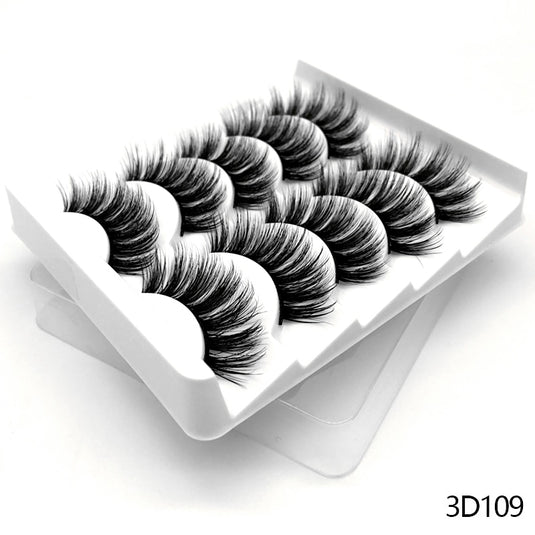 3D eyelashes are reusable, long and beautifully shaped