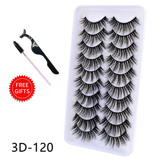5/10 Pairs 3D Mink Lashes Dramatic Natural Lashes