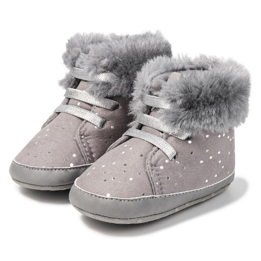 Soft and warm cotton baby .shoes suitable for cold winter days and beautiful