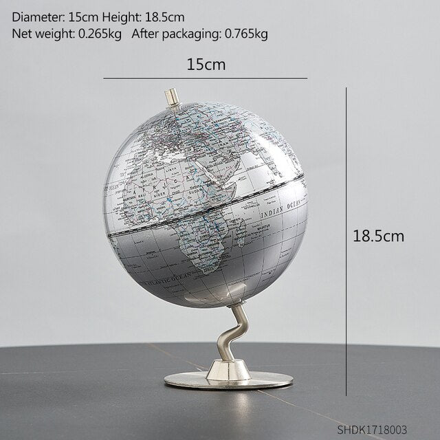 Load image into Gallery viewer, home deco accessory rotating learning globe 10_colors
