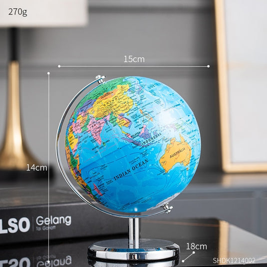 home deco accessory rotating learning globe 10_colors