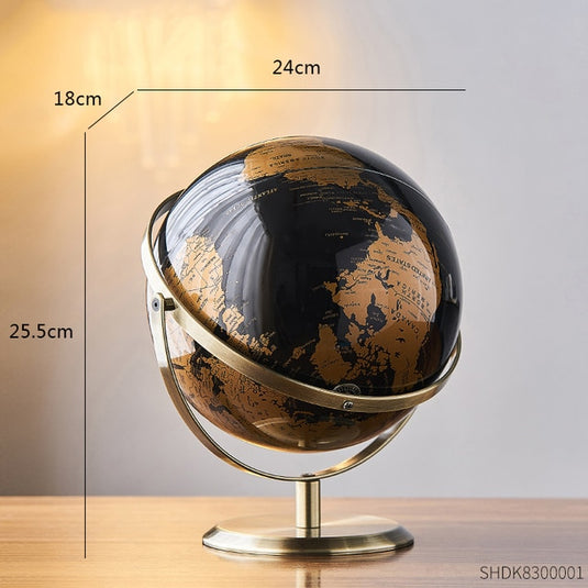 home deco accessory rotating learning globe 10_colors