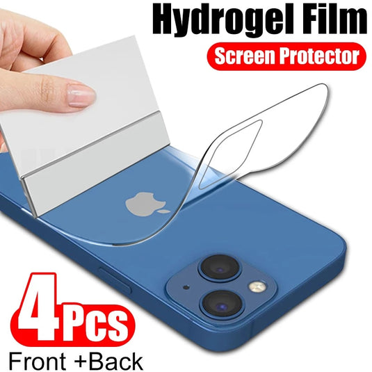 Anti-breakage protection stickers for the iPhone, used for both sides