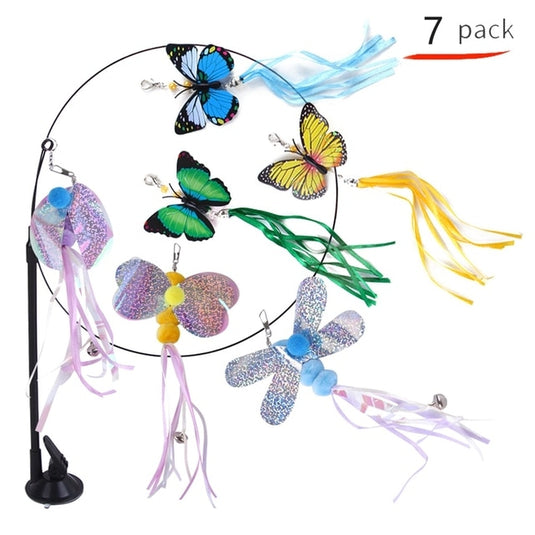 A funny toy that a cat can interact with Many shapes and types Manufacturer: USA_China