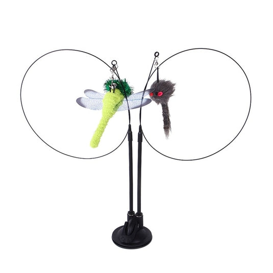 A funny toy that a cat can interact with Many shapes and types Manufacturer: USA_China