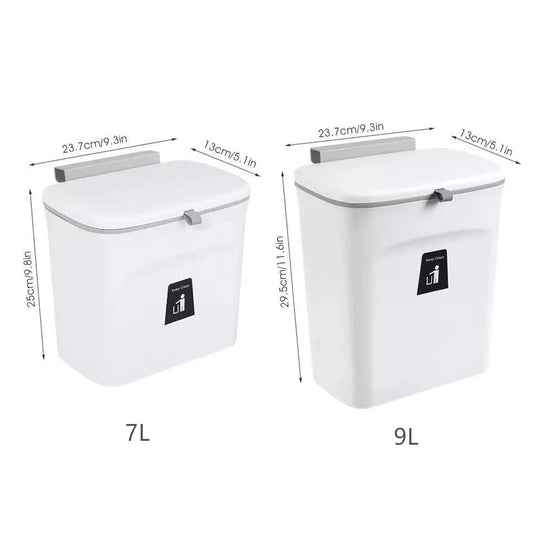 TrashcanKitchen wastebasket Suitable size and can be placed anywhere 5_colors