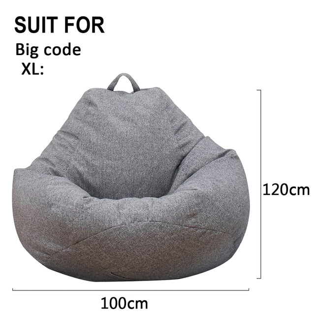 Load image into Gallery viewer, Large and comfortable sofas, made of linen, inflated Suitable for bedrooms and living rooms 3 sizes
