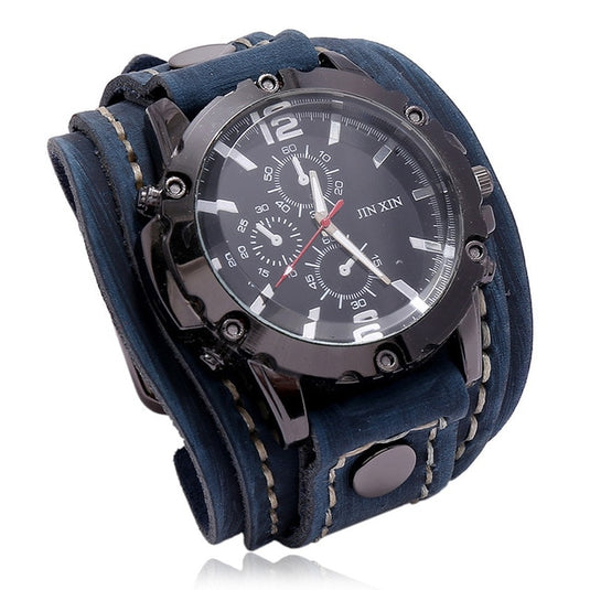 Jessingshow 2022 Luxury Men's Watch Leather bracelet, stainless steel 20_color