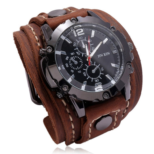 Jessingshow 2022 Luxury Men's Watch Leather bracelet, stainless steel 20_color