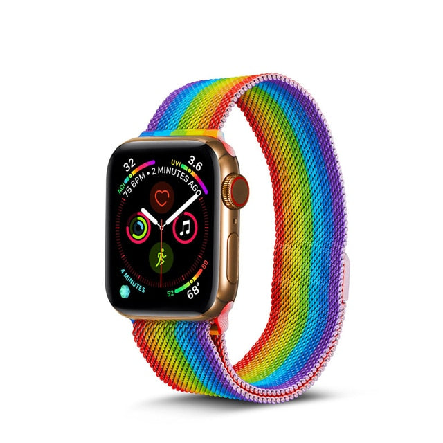Load image into Gallery viewer, bracelet for apple watch Stainless steel bracelet Various sizes colors_24
