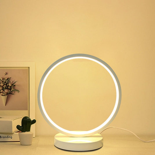 led desk lamps, Threaded shape, for office and home decorations. Various shapes