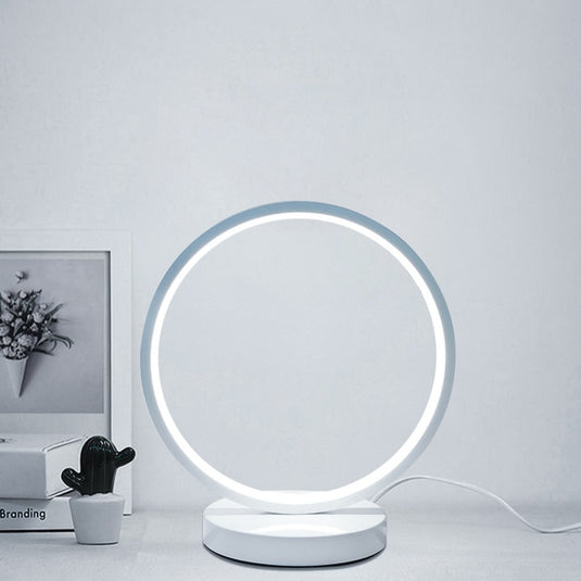 led desk lamps, Threaded shape, for office and home decorations. Various shapes