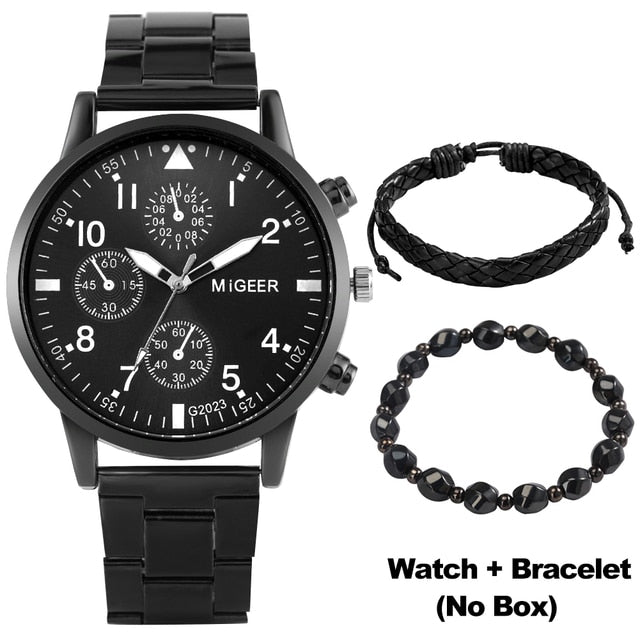 Load image into Gallery viewer, Men's watch proud, business men and occasions. Sora of controversy brown Comes with matching watch accessories
