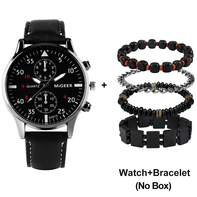 Load image into Gallery viewer, Men's watch proud, business men and occasions. Sora of controversy brown Comes with matching watch accessories
