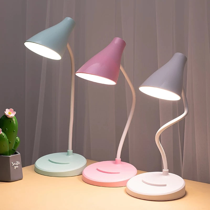 Load image into Gallery viewer, desk lamp It helps with reading It works by touch with usb connection
