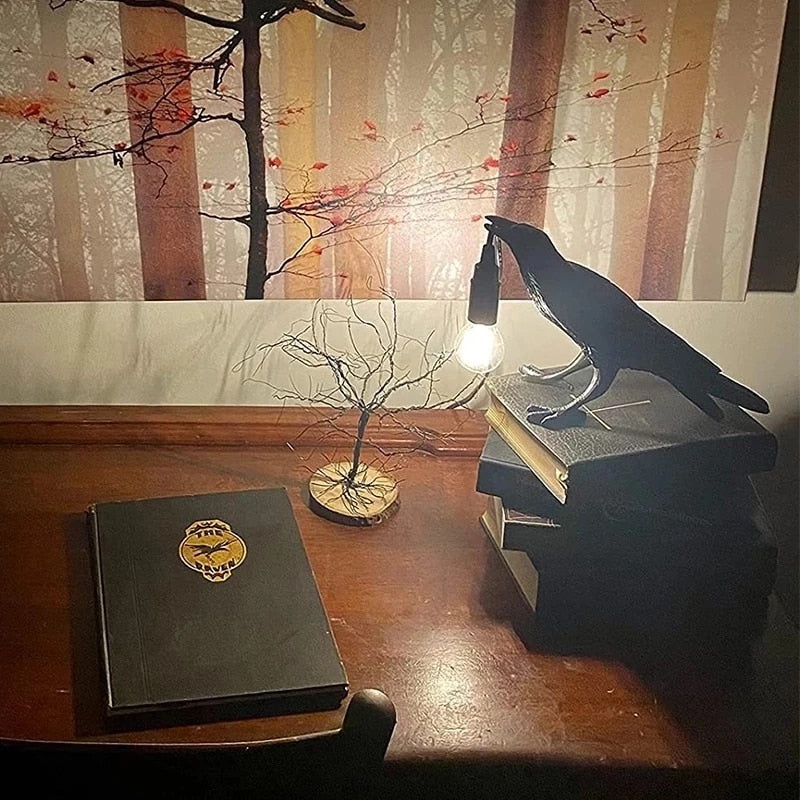 Load image into Gallery viewer, bedroom night lamp shaped like a bird A base for carrying the ball can be placed on the wall Two colors: black and white
