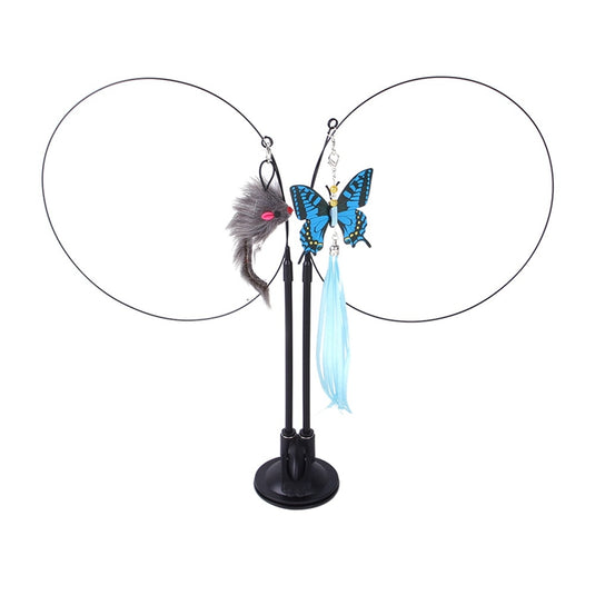 A funny toy that a cat can interact with Many shapes and types Manufacturer: USA_China
