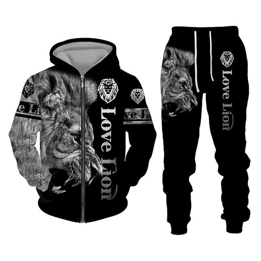 Luxurious pajama set for men winter outfit with a 3D image Each piece can be purchased separately all measurements