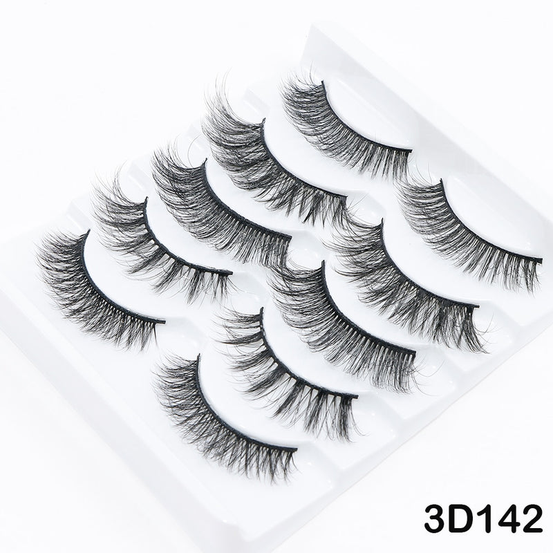 Load image into Gallery viewer, 5/10 Pairs 3D Mink Lashes Dramatic Natural Lashes
