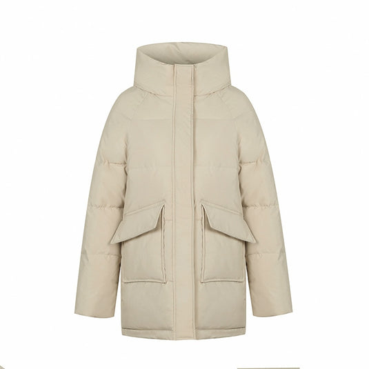 Women's winter warm loose large pocket jacket, great colors and high quality
