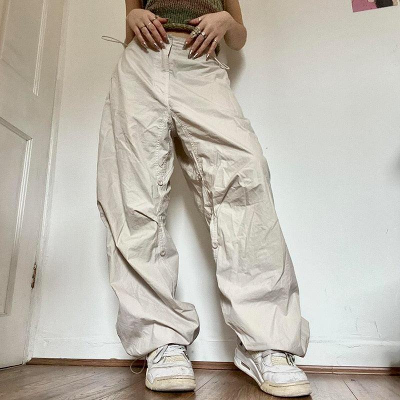 Load image into Gallery viewer, Women's casual loose-fitting sports pants with wide legs, elegant fashion
