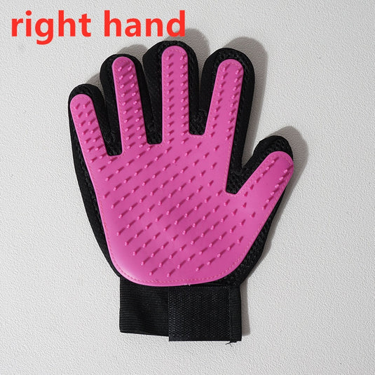 pet grooming glove Used for mutual hair removal 10_colors