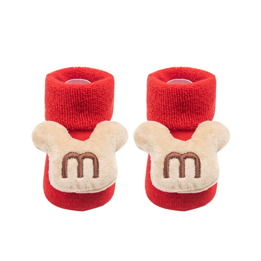 Soft socks for newborns Made of cotton, non-slip Suitable for Christmas