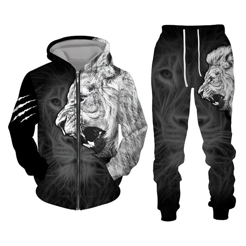 Load image into Gallery viewer, Luxurious pajama set for men winter outfit with a 3D image Each piece can be purchased separately all measurements

