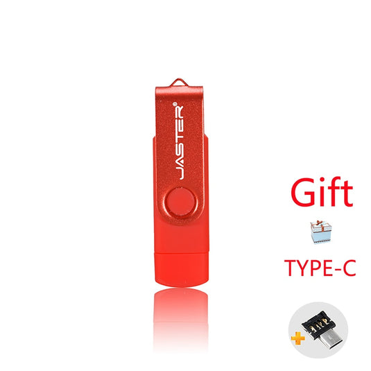 JASTER high speed usb flash You can not connect to it, but to the computer and to the mobile phone Two storage capacity: 2GB_64_GB assorted colors