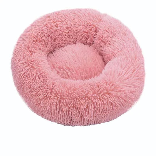 pet bed Round soft fur Cats and dogs sleep on it Different sizes 8_colors