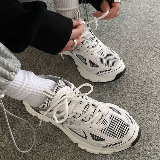 Chunky casual shoes for men and women, suitable for runnning, sports, and fitness  available in 5_colors  all sizes