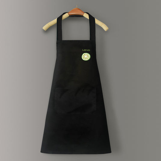 New korean version waterproof and oil-proof home kitchen apron for men and women