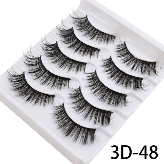 5/10 Pairs 3D Mink Lashes Dramatic Natural Lashes