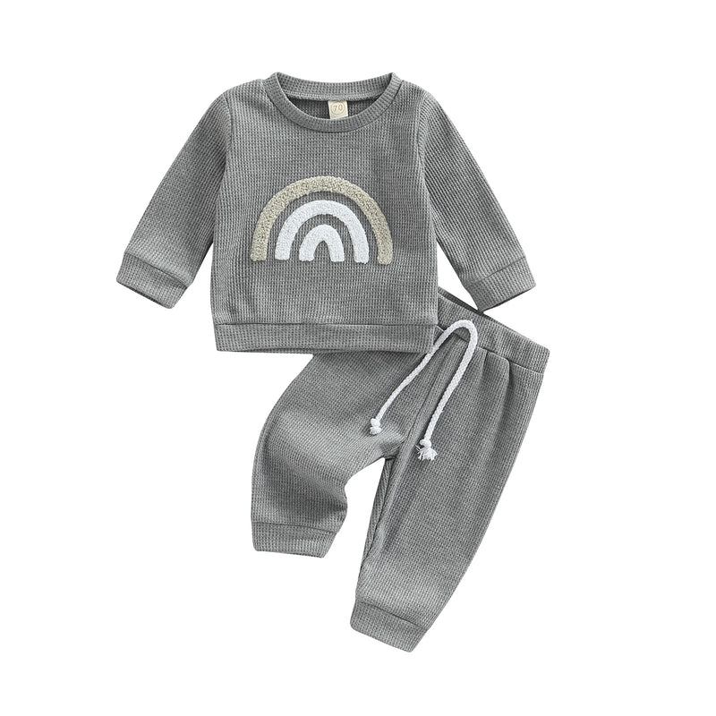Load image into Gallery viewer, Two-piece children's clothing long sleeves warm for winter Made of wool
