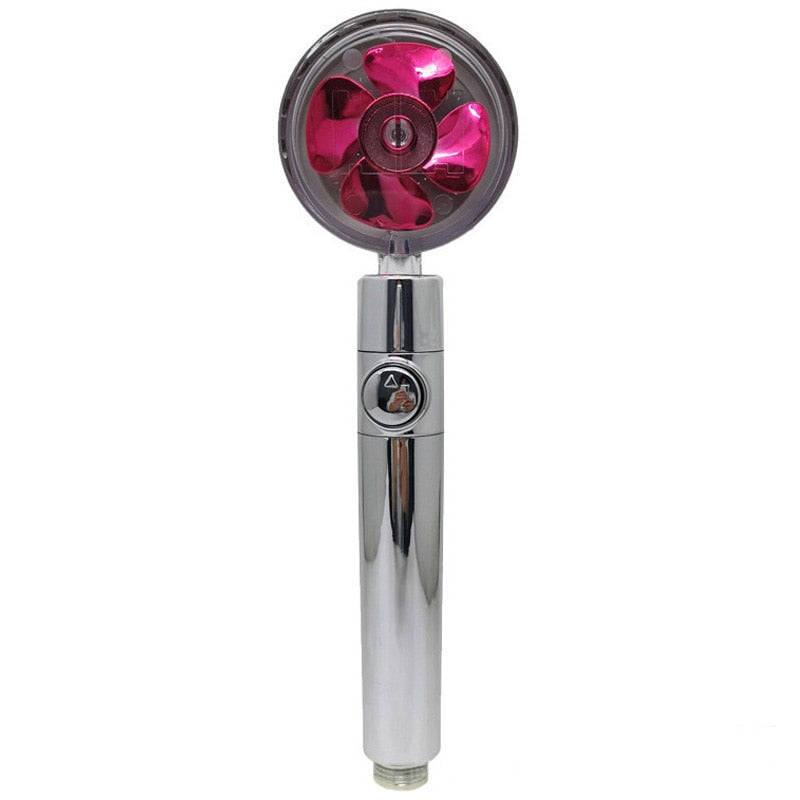 Load image into Gallery viewer, Shower head... it saves water with great pressure with fan Awan that matches your decor
