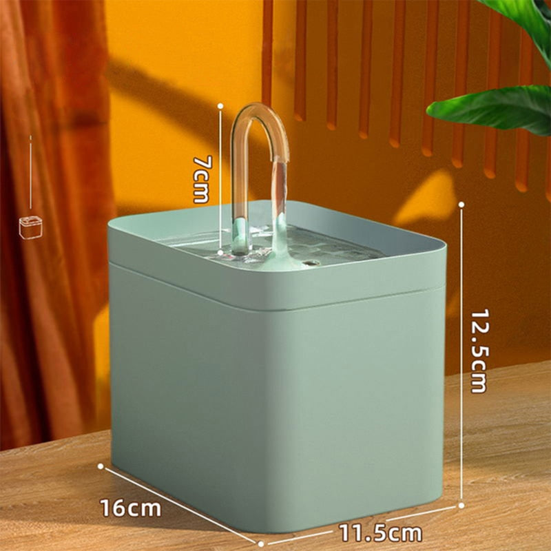 Load image into Gallery viewer, Cat water fountain There is a usb tape to drink cats Capacity /1.5 liters
