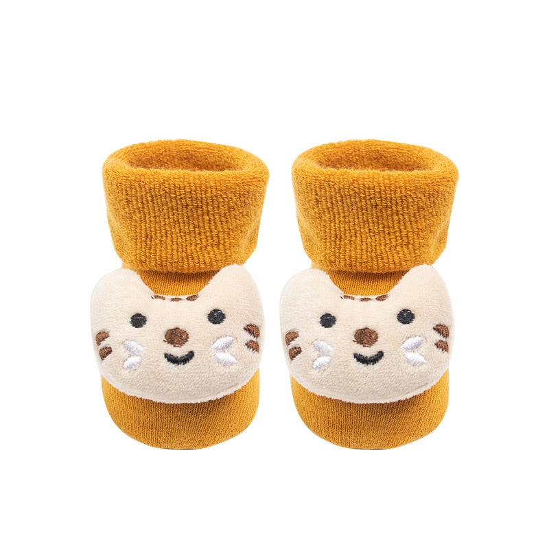 Load image into Gallery viewer, Soft socks for newborns Made of cotton, non-slip Suitable for Christmas
