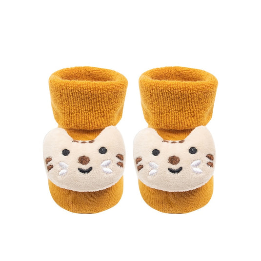 Soft socks for newborns Made of cotton, non-slip Suitable for Christmas