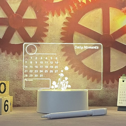 led panel light You can write and draw the things you love It works with usb For children, it is placed in the living rooms