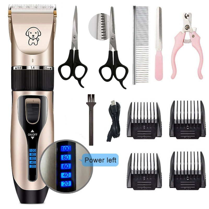 Load image into Gallery viewer, Animal hair trimmer (pet / cat / dog / rabbit) all accessories included
