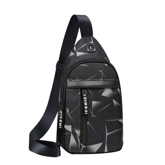 Luxury men's back bag  For school and university use Placed on one shoulder It has a mobile charger 15 colors