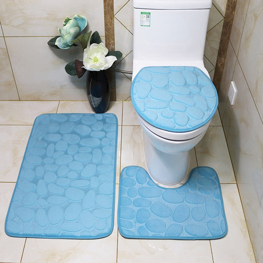 A set of three saddlebags Non-slip, water absorbent cobbled colors_12.